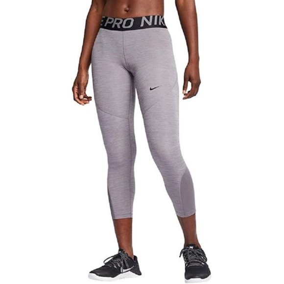 Nike Pro 365 Crop Compression Breathable Tights - Picture 4 of 8